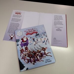 ✨$6 w/ $15+ BUNDLE✨ T.E.A.M Rudolph Reindeer Games  Book Red Nosed Christmas